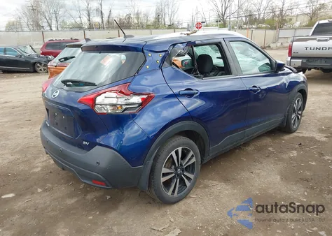 2020 Nissan Kicks Sv Xtronic Cvt from USA, damaged, VIN 3N1CP5CV0LL503230